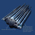 Eigshow Beauty Full JADE SERIES - 15 PCS MAKEUP BRUSH KIT - TOURMALINE BLUE